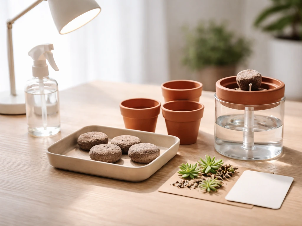Buzzy Succulent Grow Kit Instructions: Setup in 1 Hour